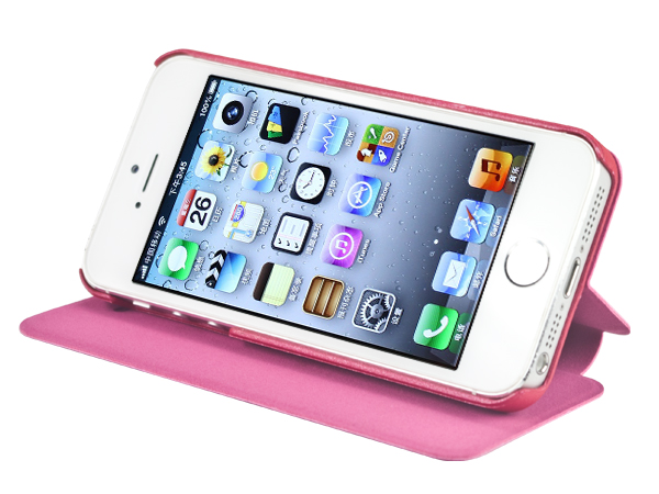Hot sale wallet leather casefor iphone5/5S